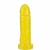 Pênis em Jelly Amarelo 17 x 4 CM -Super Macio e Flexível