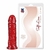 Pênis em Jelly Vermelho 17 x 4 CM -Super Macio e Flexível