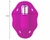 Estimulador Butterfly em Silicone com Cápsula Vibratória - Pink