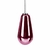 Cone para Pompoar em Metal - 45g - cor Rosa - HARD