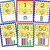 Cartazes números numerais 0 a 50 contando com Lego - Libras - pdf digital na internet