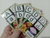 26 Cartões Alfabeto do Ursinho Puf Plastificados Cards