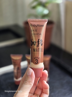 Base Liquida Soft Matte Nude tono 3 Ruby Rose