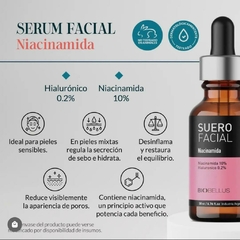 Serum Facial Niacinamida Biobellus - comprar online