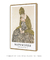 Quadro Decorativo Egon Schiele Edith With Striped Dress Sitting - comprar online