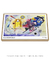 Quadro Decorativo Kandinsky Yellow Red Blue - comprar online