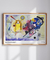 Quadro Decorativo Kandinsky Yellow Red Blue