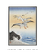 Quadro Decorativo Ohara Koson Five Seagulls Above Turbulent Sea - loja online