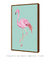 Quadro Decorativo Pink Flamingo na internet