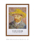 Quadro Van Gogh Autorretrato com Chapéu de Palha - comprar online