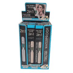 Mascara Pestaña Rimel 2 en 1 4D V y S