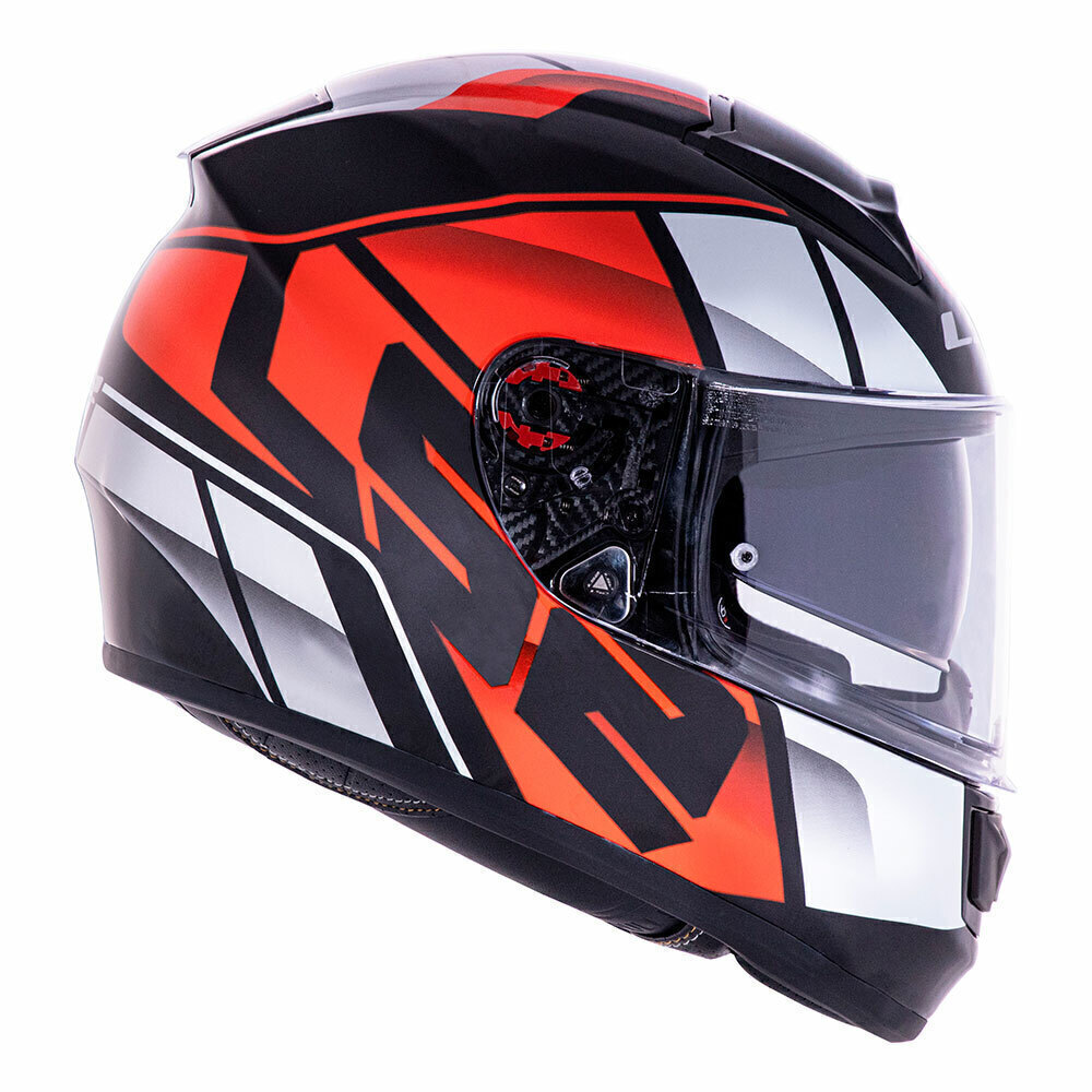 CAPACETE LS2 FF397 VECTOR EVO KRIPTON PRETO VERMELHO