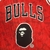 Regata Chicago Bulls - BAPE X Mitchell & Ness - Vermelha - comprar online