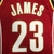 Regata Cleveland Cavaliers - Mitchell & Ness - LeBron James - Vermelho