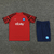 Conjunto de Treino Napoli 23/24 - EA7 - Masculino - Vermelho - Sports Center - Camisas de Time
