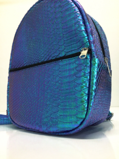 Mini mochila sereia holográfica - loja online