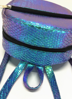 Mini mochila sereia holográfica - comprar online