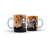 Caneca Porcelana Com Caixa Haloween Morcego 325ml