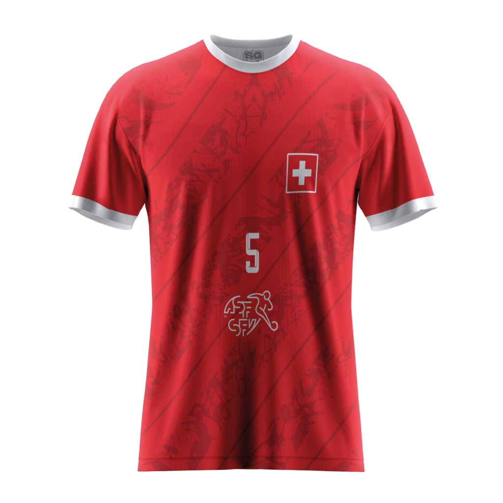 Camiseta de Futbol Modelo 110 SUIZA FANTASY EDITION