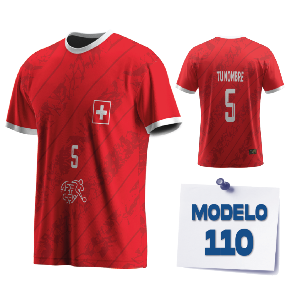 Camiseta de Futbol Modelo 110 SUIZA FANTASY EDITION
