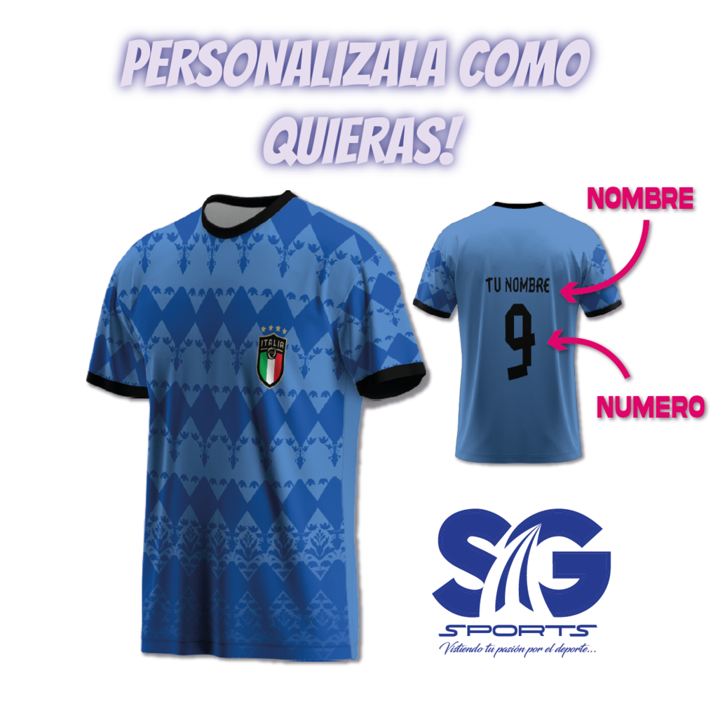 Camiseta de Futbol Modelo 382 ITALIA CONCEPT EDITION ESPECIAL