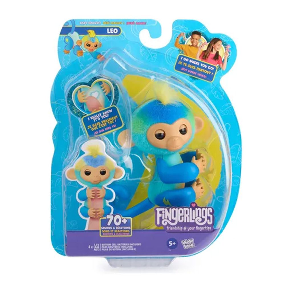 Muneca Fingerlings Monito Interactivo Harmony Shine