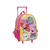 Mochila Con Carro Peppa Pig 12" Corazon Wabro