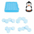 Juego De Mesa Penguin Swimming Pool Juego De Ingenio - Citykids