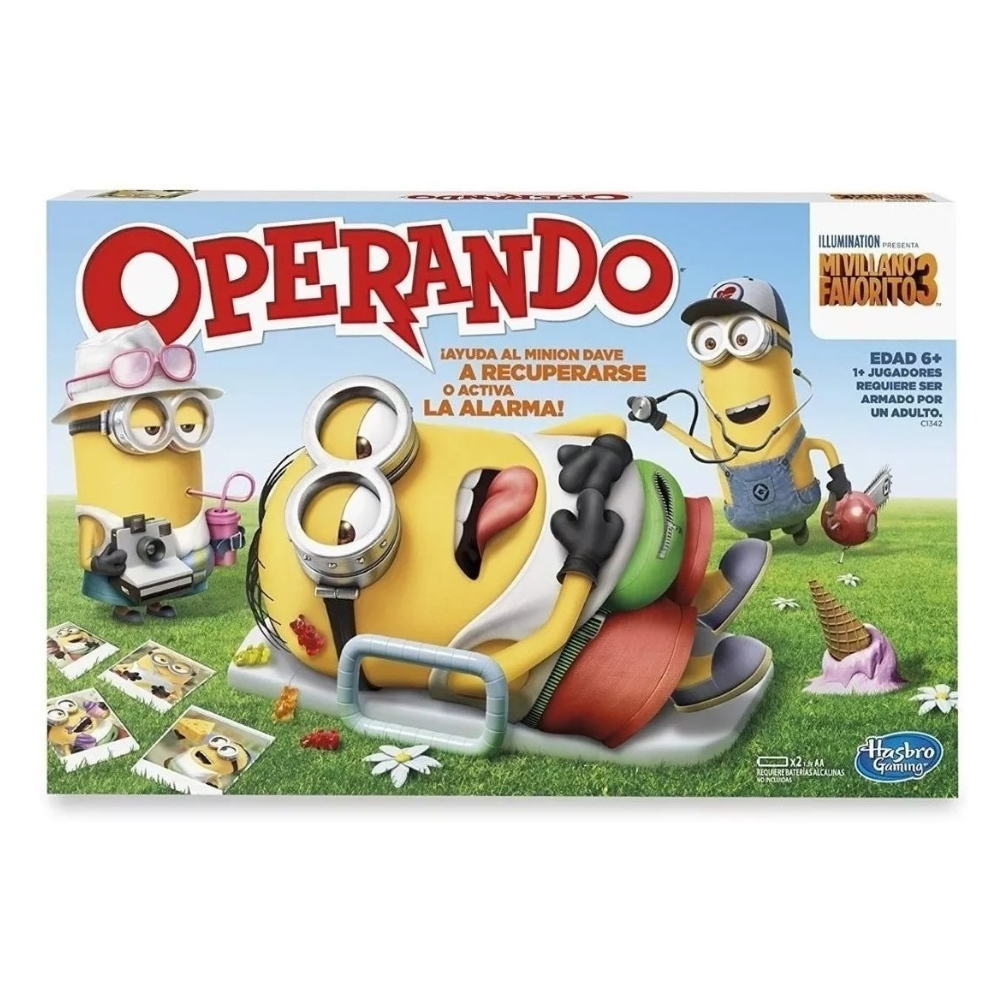 Juego De Mesa Operando Mi Villano Favorito 3 Minions Hasbro