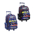 Mochila Con Carro Escolar Hot Wheels 18" Fast Wabro - comprar online