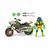 Tortugas Ninja Set Figura Articulada Con Vehiculo Caffaro - comprar online