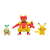 Pokémon X3 Figuras Batalla Caffaro 95155 - comprar online