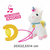 Unicornio Con Correa De Paseo Sprint Walking Pets - Citykids