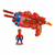 Pistola Lanzadardos Power Strike Spiderman Con Muñeco Ditoys - comprar online