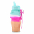 Botella De Silicona Unicornio Helado De Colores Footy