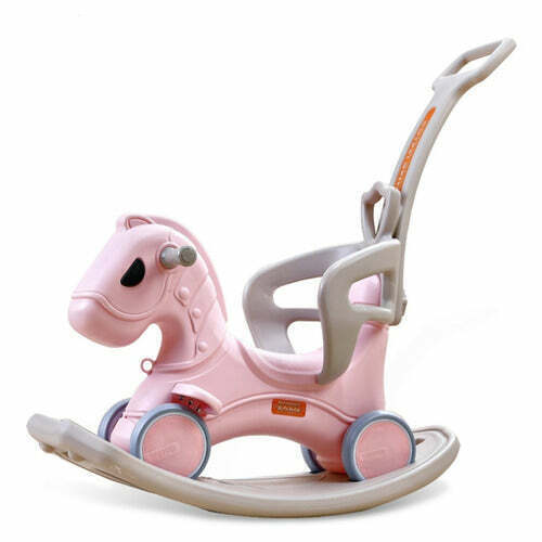 Caballo 2 En 1 Mecedor Y Andador Pata Pata Rosa0027