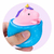 Shaky Friends Squishy Pop Unicornio Bebe en internet