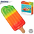 Colchoneta Inflable Helado Paleta Salvavidas Pileta Bestway