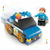 Rasti 43 Piezas Bloques Set Auto Policia Con Figura 01-1083 - comprar online
