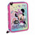 Cartuchera Minnie Mouse 2 Pisos Pvc Escolar