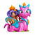Pinypon Reina Figura Con Dragon Y Accesorios Caffaro 15547