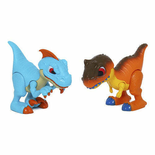 Dinosaurios D Juguete Raptor Y Megalosaurus Dino Troops Kids