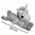 Peluche Unicornio Pegasus 60 Cm - comprar online