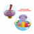 Gira Ball Base Giratoria Con Sonajero Y 3 Pelotas Ok Baby - Citykids