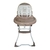 Silla De Comer Marron Baby One