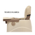 Silla Booster Plegable Para Comer Bebe Con Tapizado Ok Baby en internet