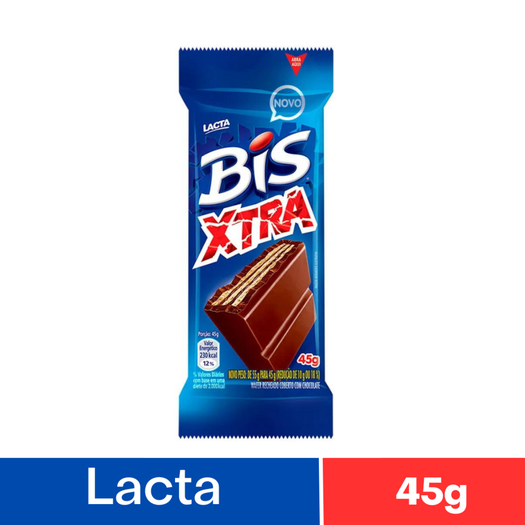 Chocolate Bis Xtra Lacta 45g - Comprar em Biscodan