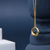 Collar Harmony Chapado en Oro de 18k