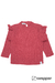 Sweater Lari. Rojo