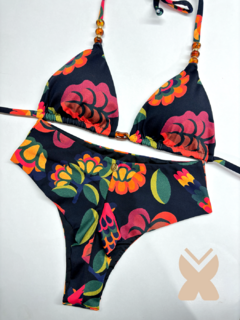 Cortininha com Hot Pant Organic Floral Farm - comprar online